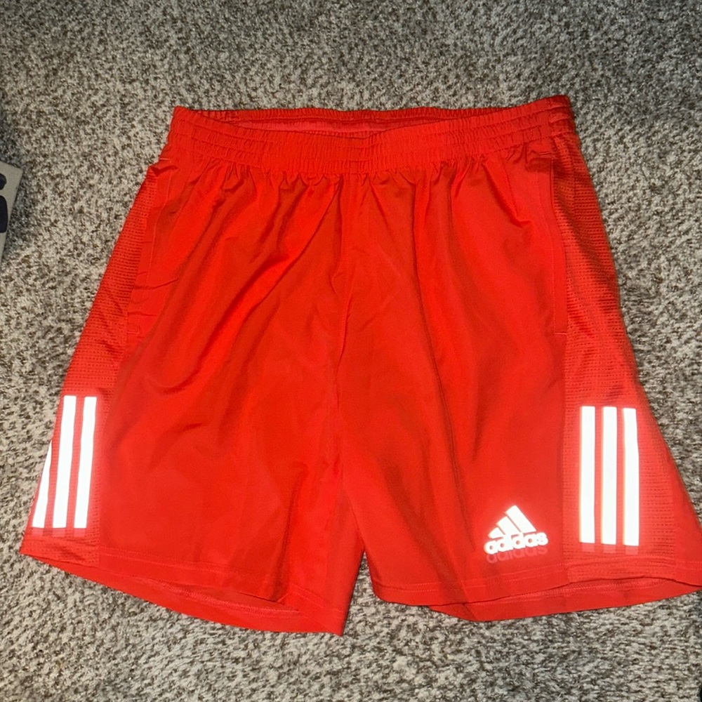 Adidas Large 7” inseam ‘own the run’ shorts
